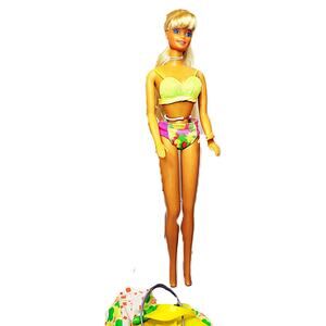 1990 Vintage  Hawaiian Fun Barbie~ Redressed + Accessories with Z's in Her Eyes